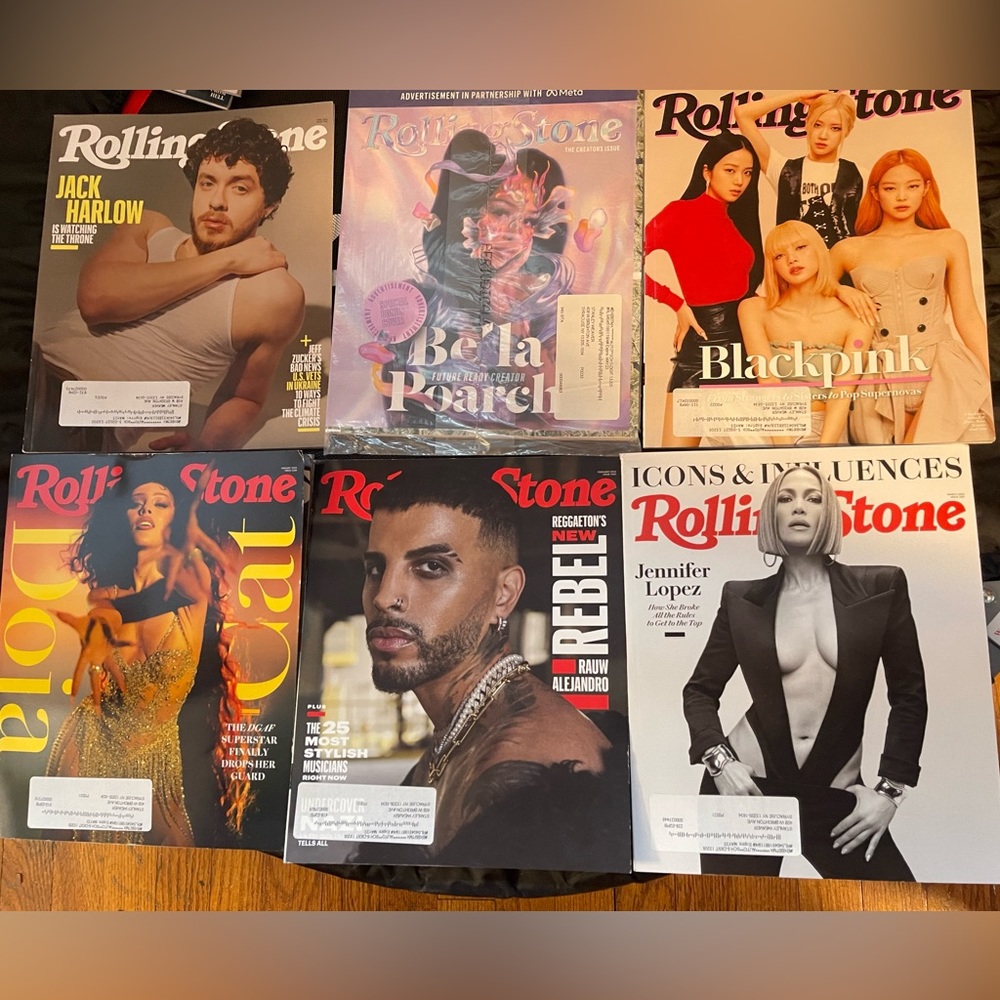 the Rolling Stone Lot Of 6